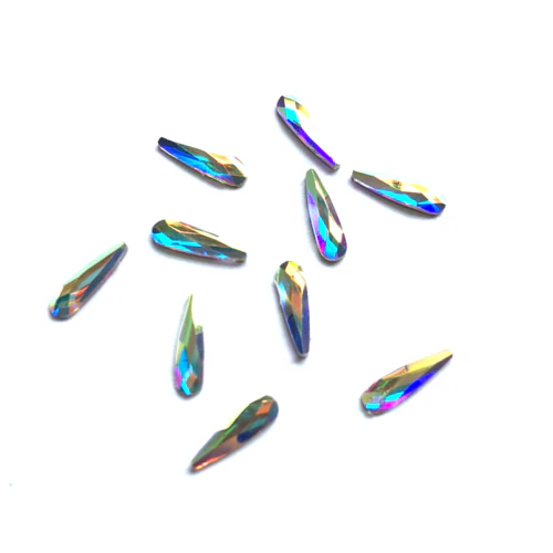 HIGH QUALITY 3D AB RAINBOW DIAMOND GEMSTONE - Flat Back - Image 7
