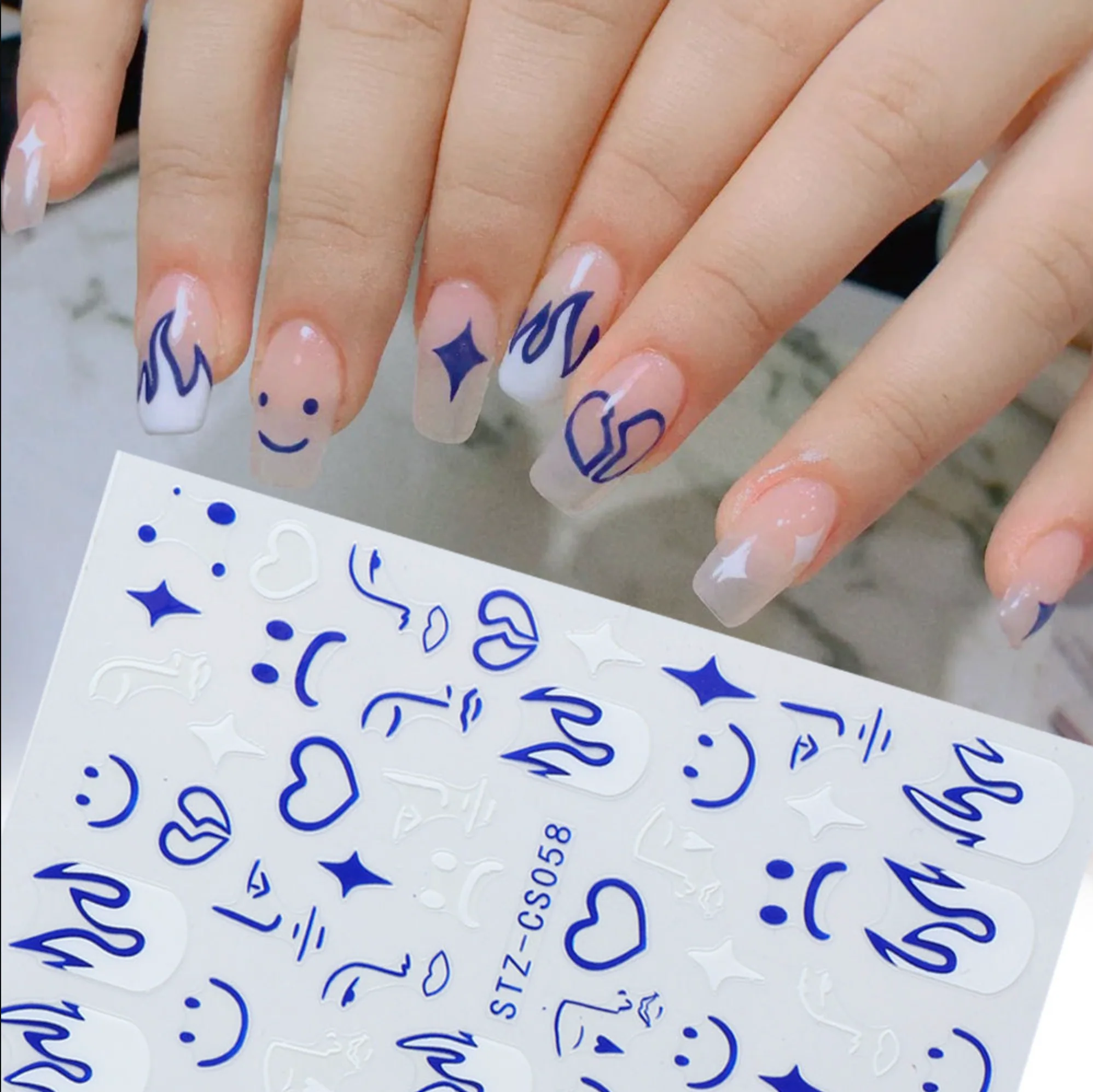 STICKER - 5D Smile | SET 3 PCS - Image 4