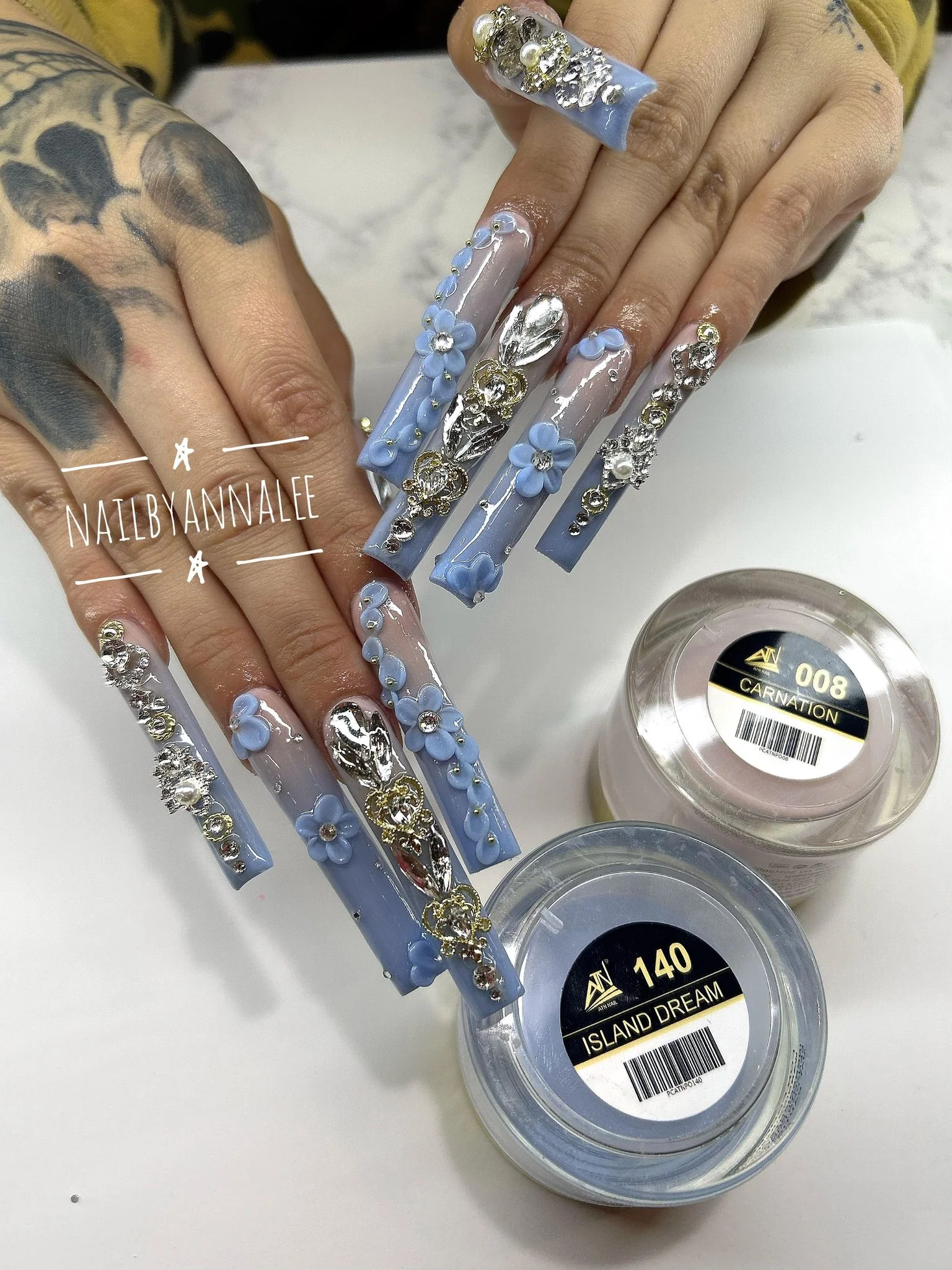 Whole Line 200 Colors (From #1 -> #200) – Trio 3 in 1 (Powder-Gel-Lacquer) - Image 4