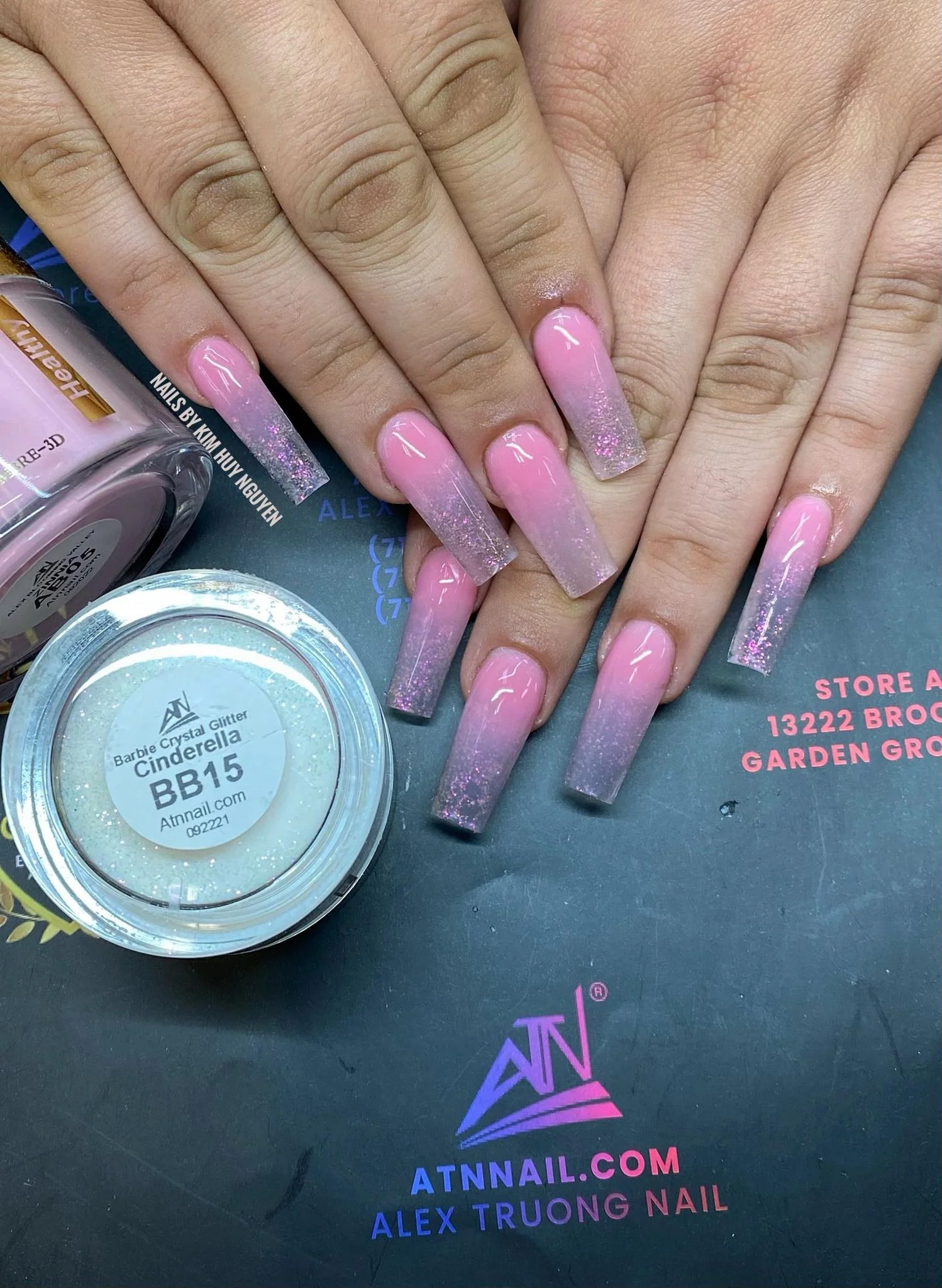 Alex Blooming Valley Nude Acrylic Powder – Set AB 18 Colors - Image 54