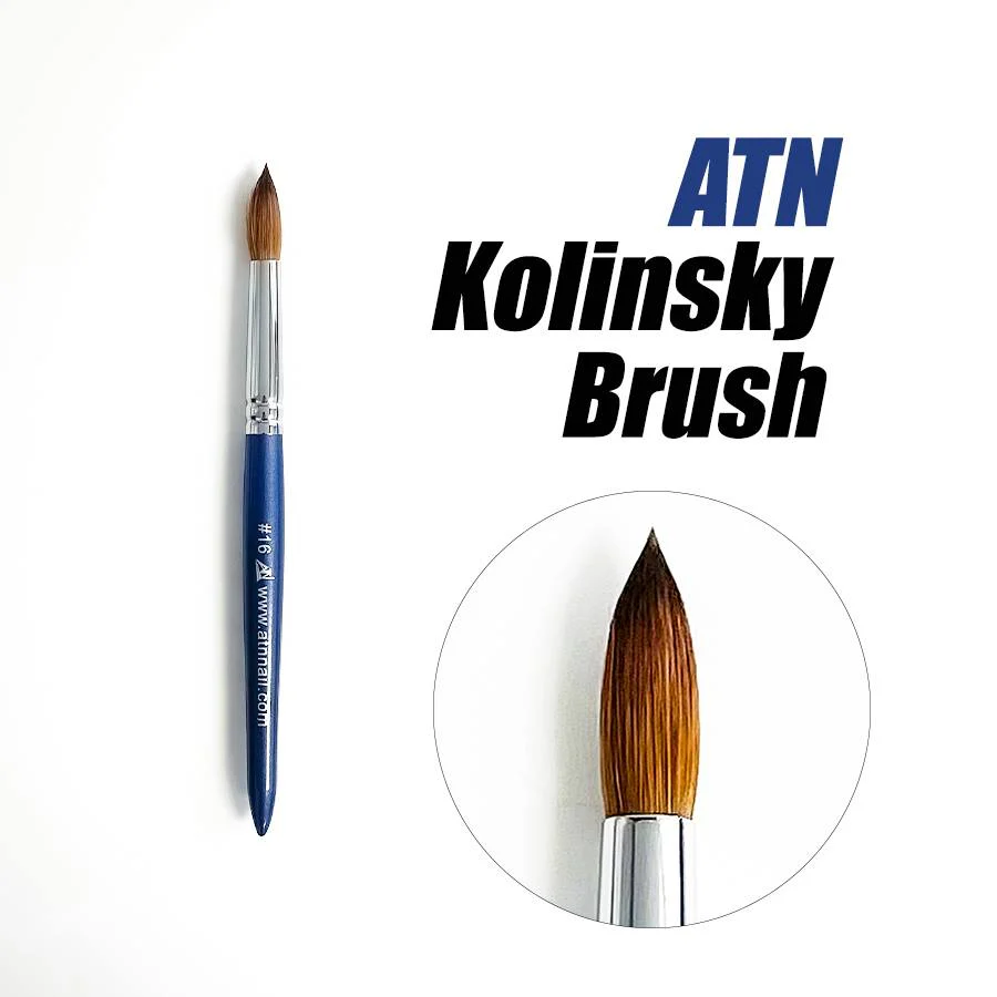 ATN Blue Acrylic Brush 16 - New - Image 7