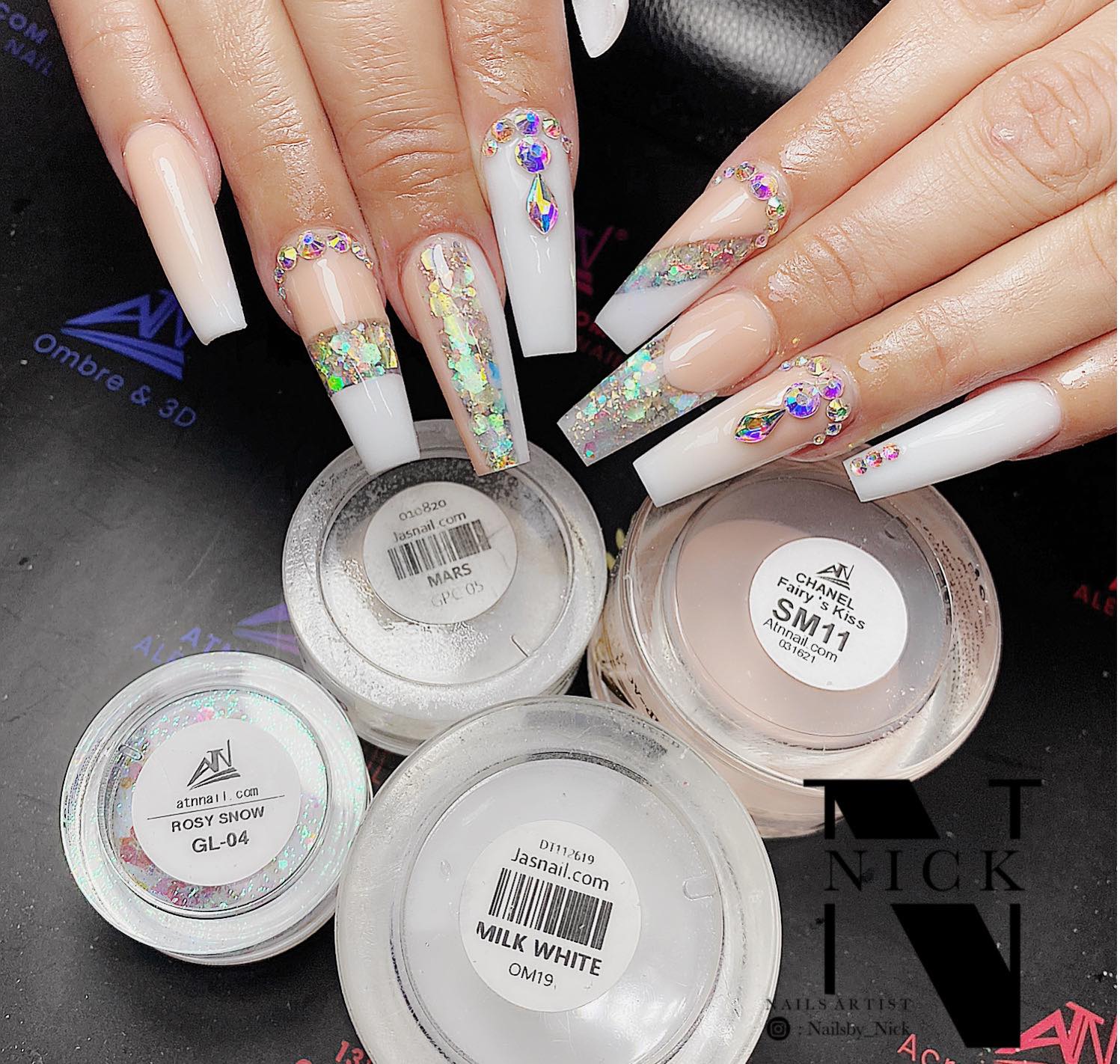 Channel Luxury Acrylic Powder - Set SM 18 Colors - Image 64