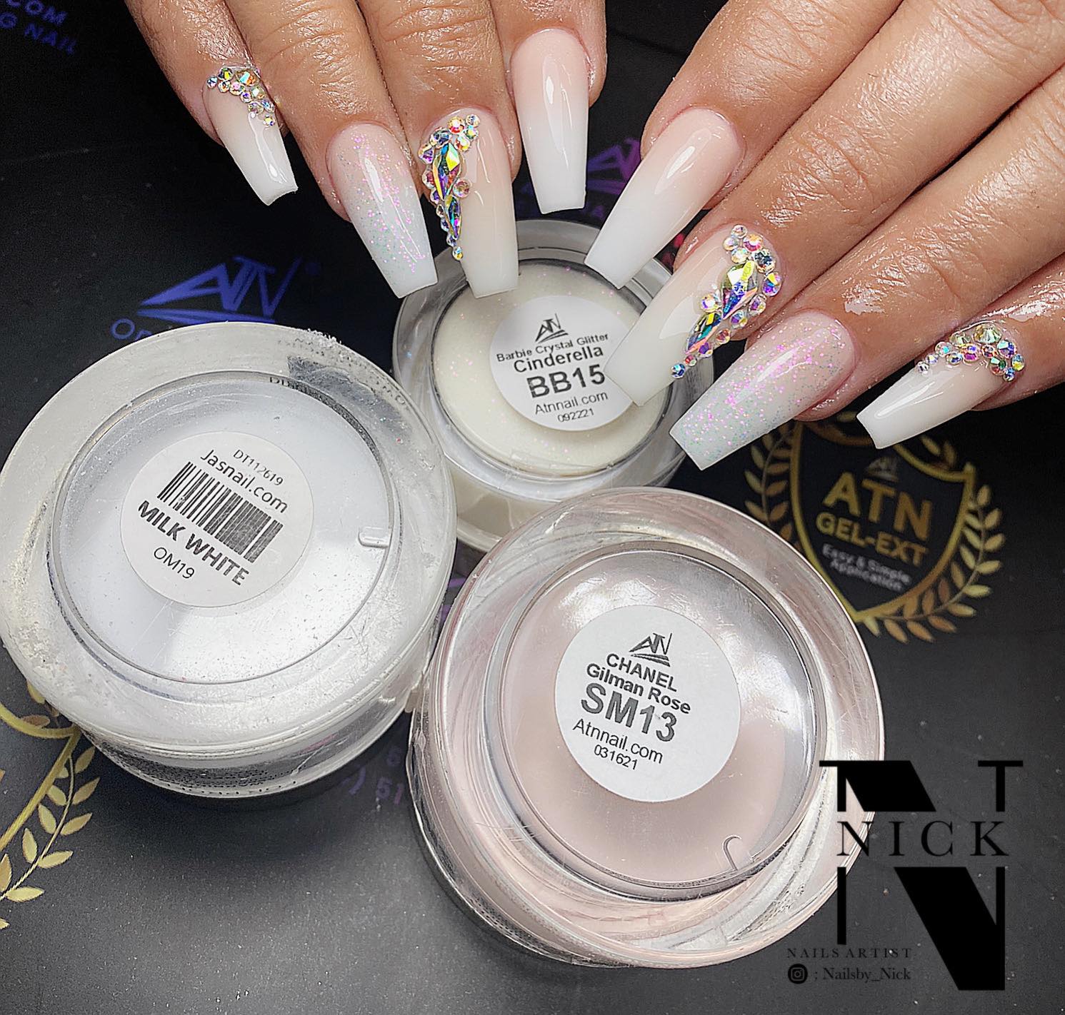 Channel Luxury Acrylic Powder - Set SM 18 Colors - Image 65