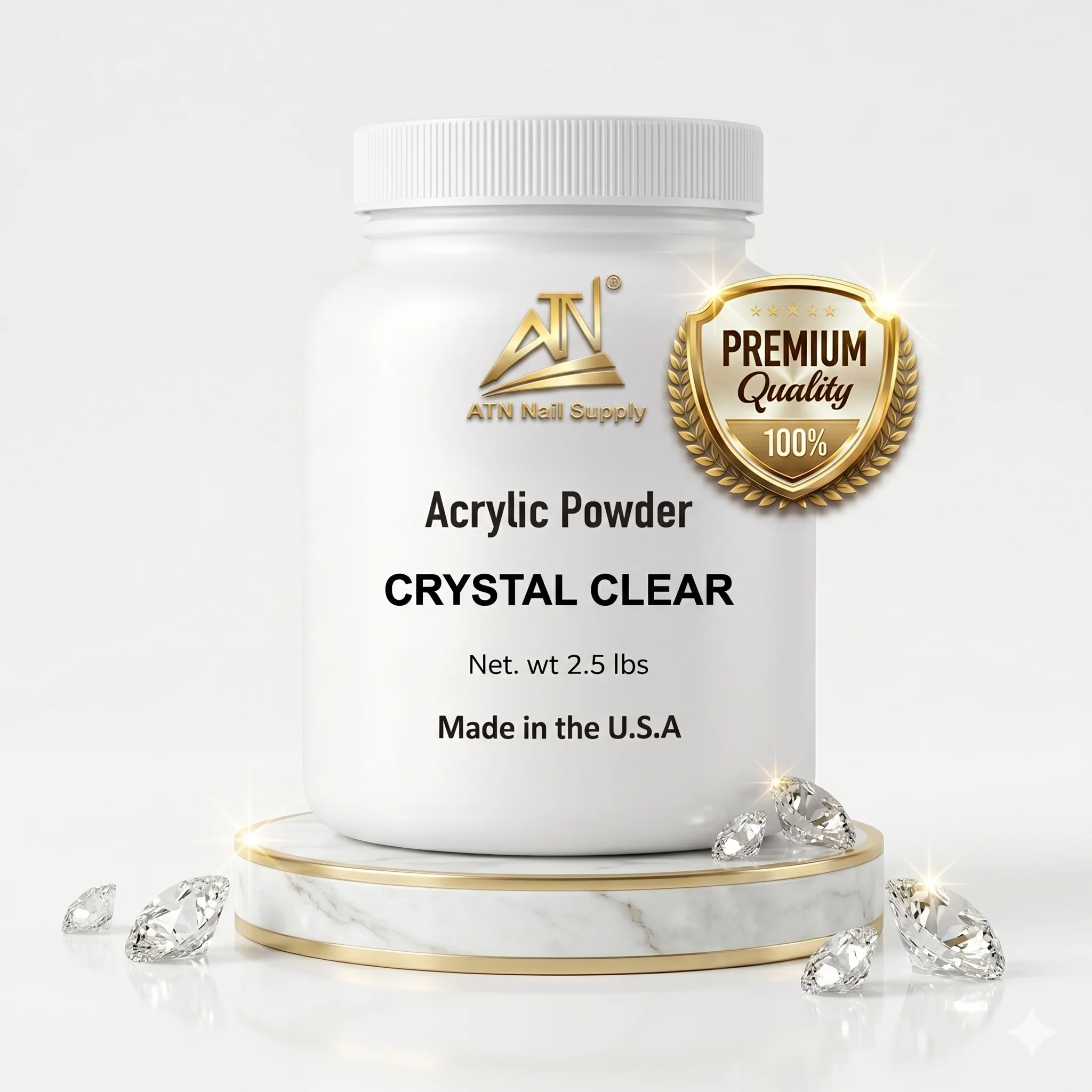 Crystal Clear Acrylic Powder - Image 5