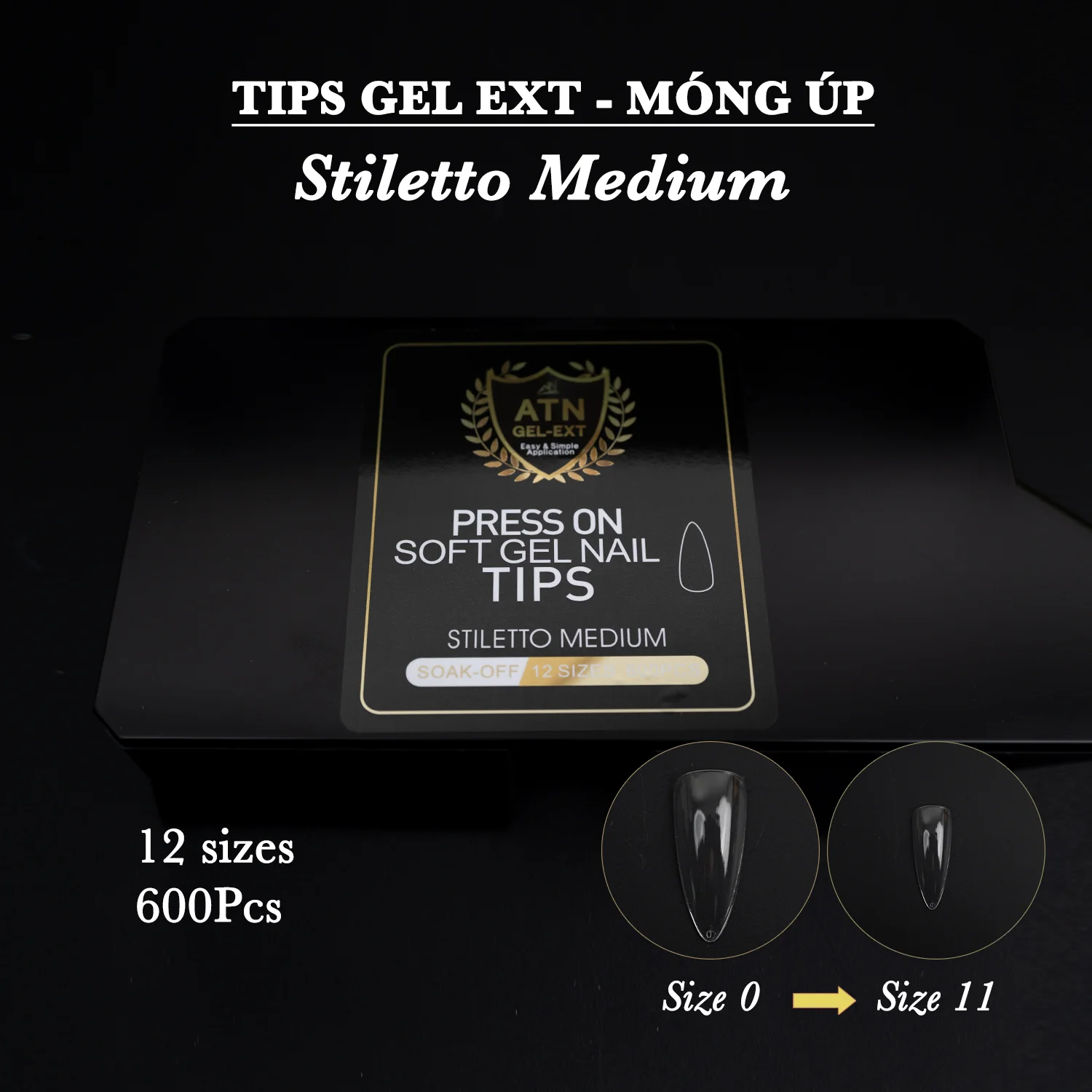 Gel-X Nail Tips Box (Press-On Soft Gel Tips) - Image 14