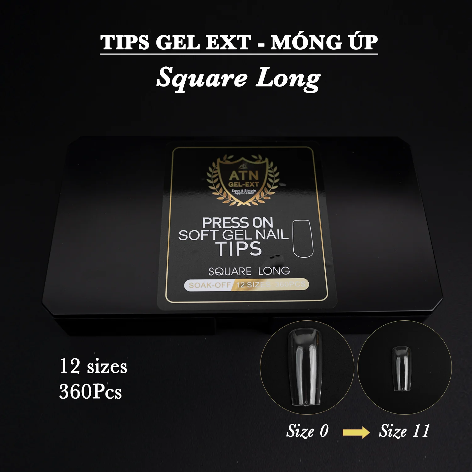 Gel-X Nail Tips Box (Press-On Soft Gel Tips) - Image 7
