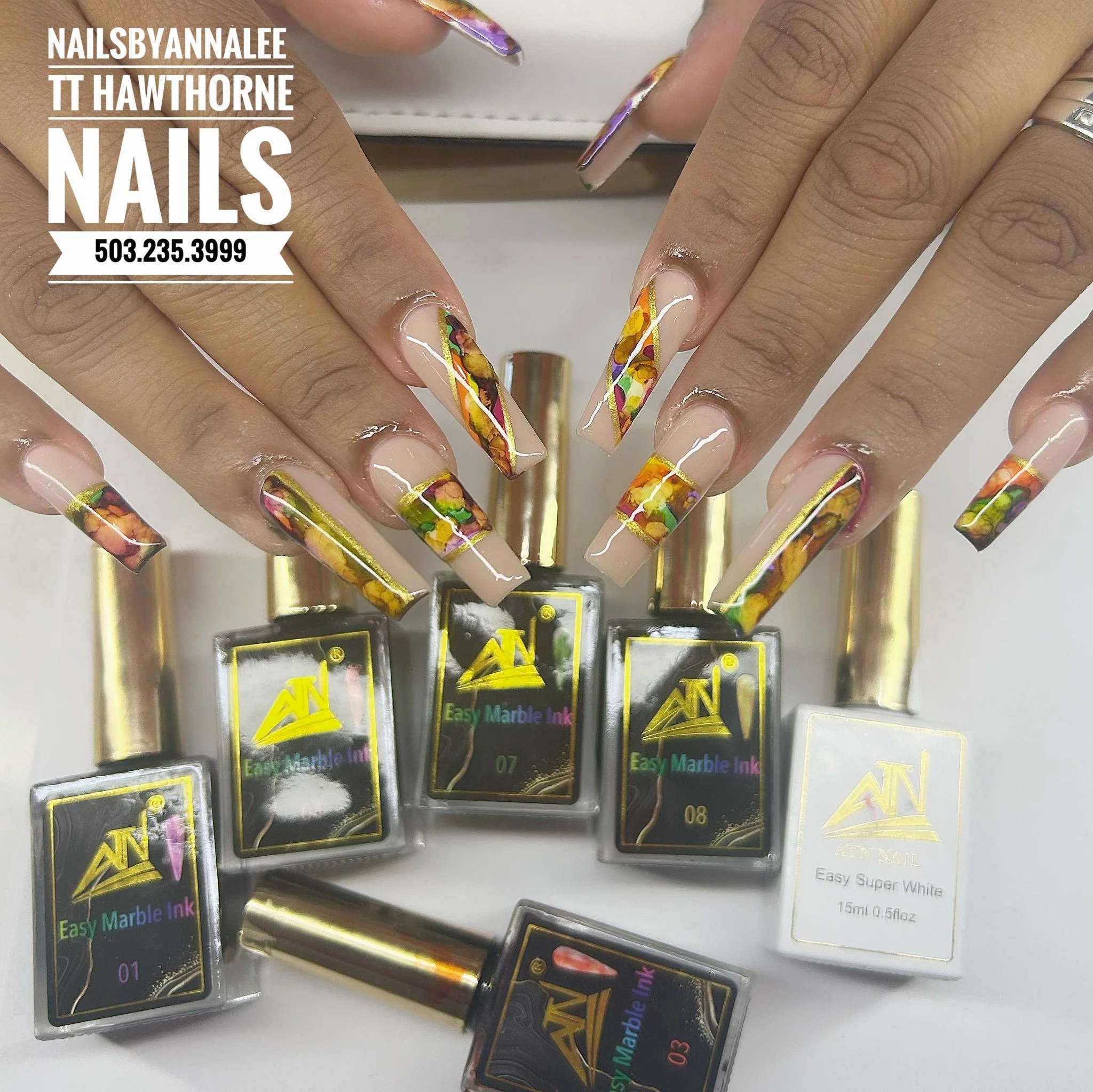 ATN Marble Ink - 12 Colors - Image 7
