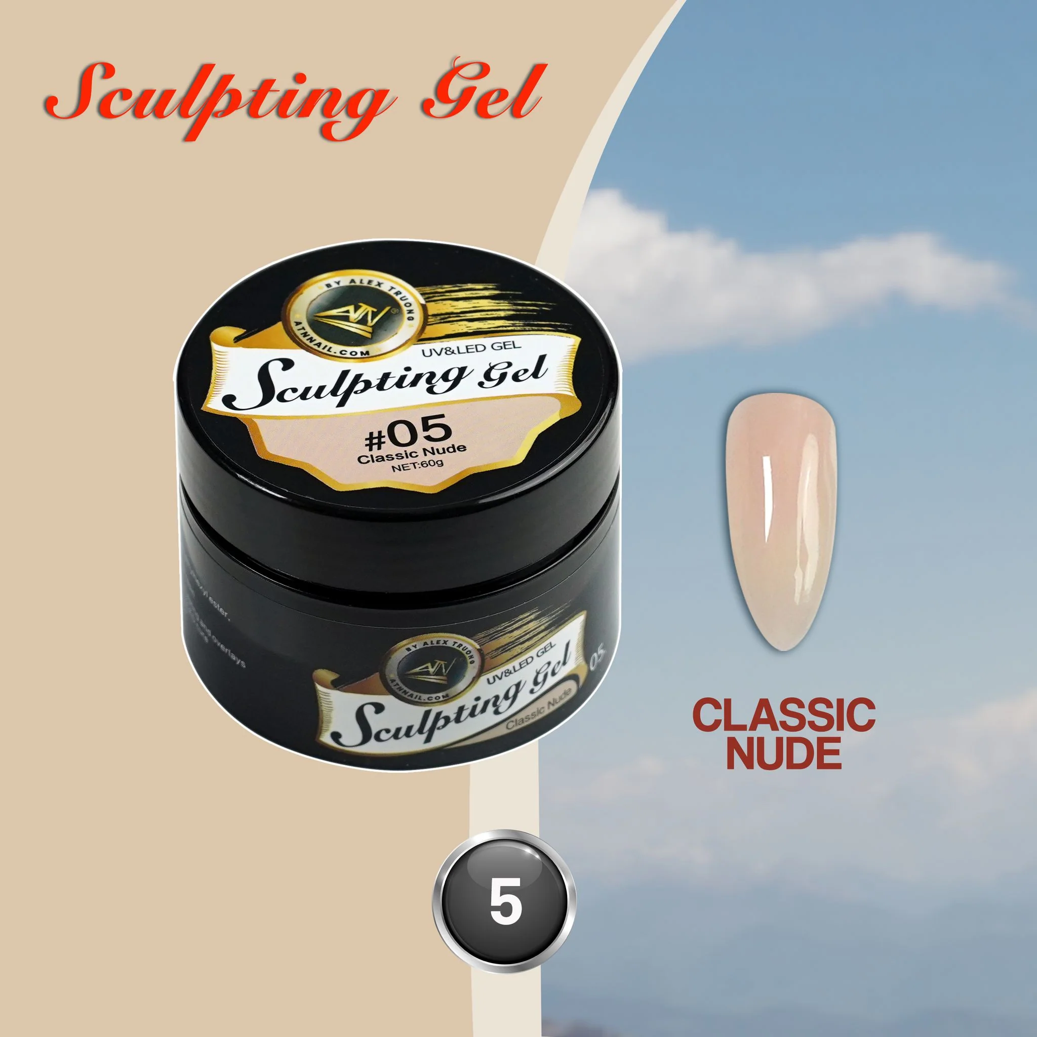 Sculpting Gel - 15 Colors - Image 16