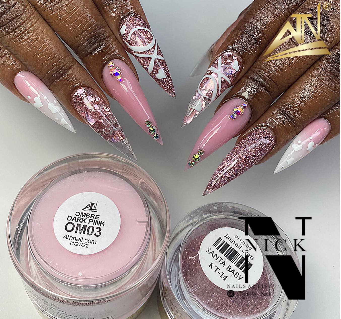 Ombre Natural Acrylic Powder – Set OM 18 Colors - Image 51