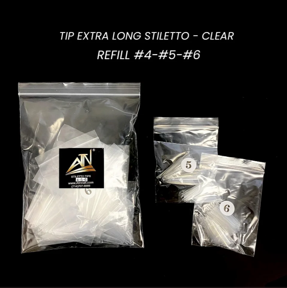 Stiletto Nail Tips Refill Set, 50pcs - Image 6
