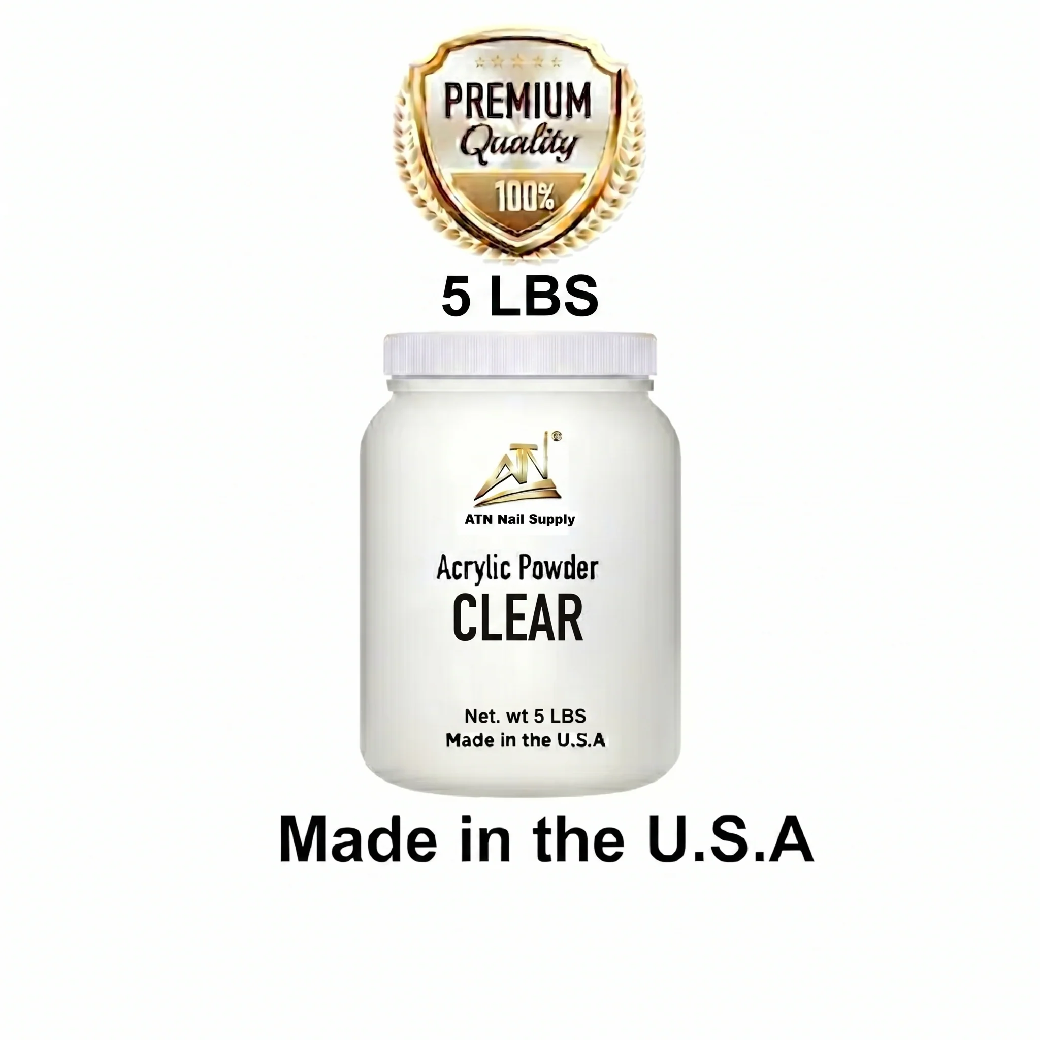 Clear Acrylic Powder - Image 6