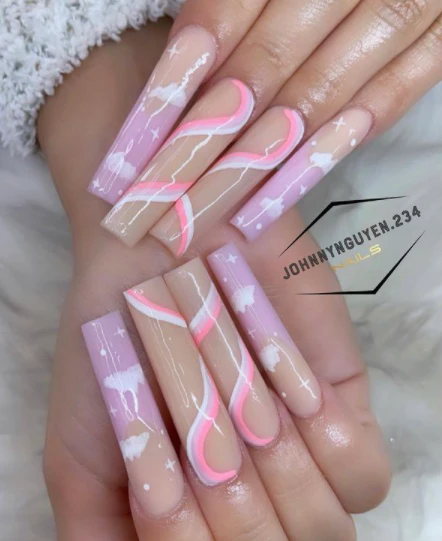 Crystal Clear Pink Acrylic Powder - Image 3