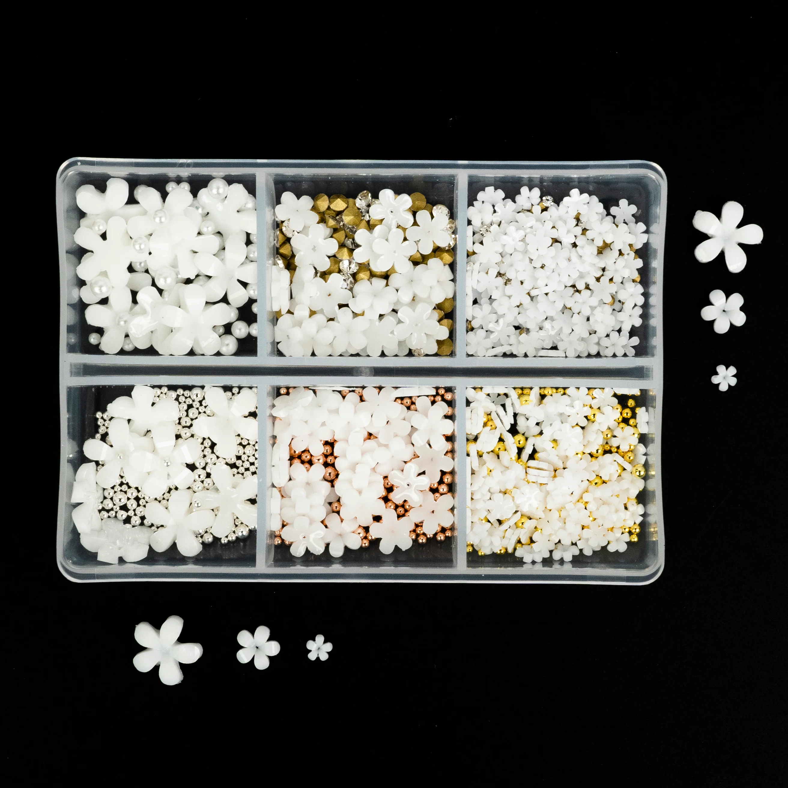 Flower Shaped Nail Art Decoration - Image 11
