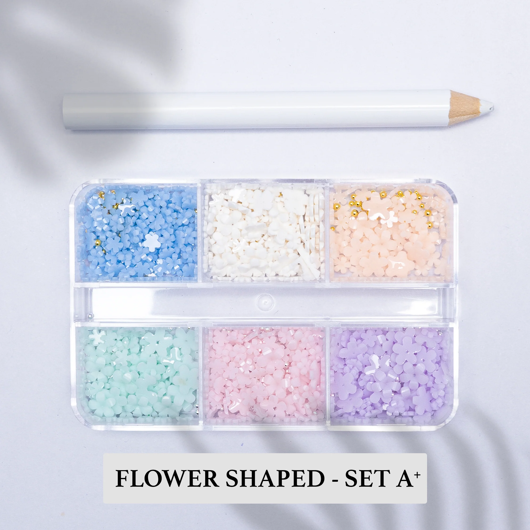 Flower Shaped Nail Art Decoration - Image 14