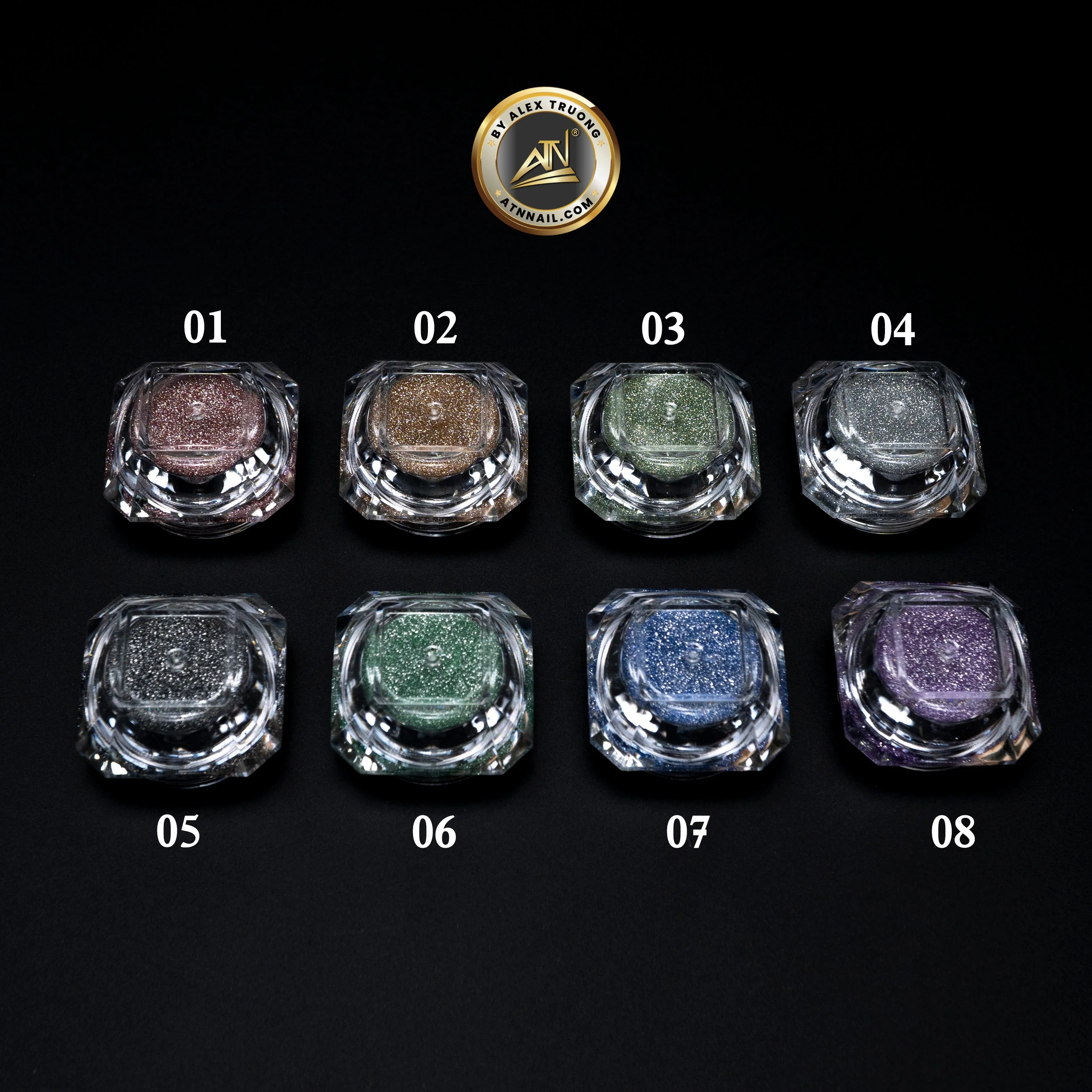 GLITTER -  FLASH DIAMOND GLITTER - 8 COLORS - Image 4