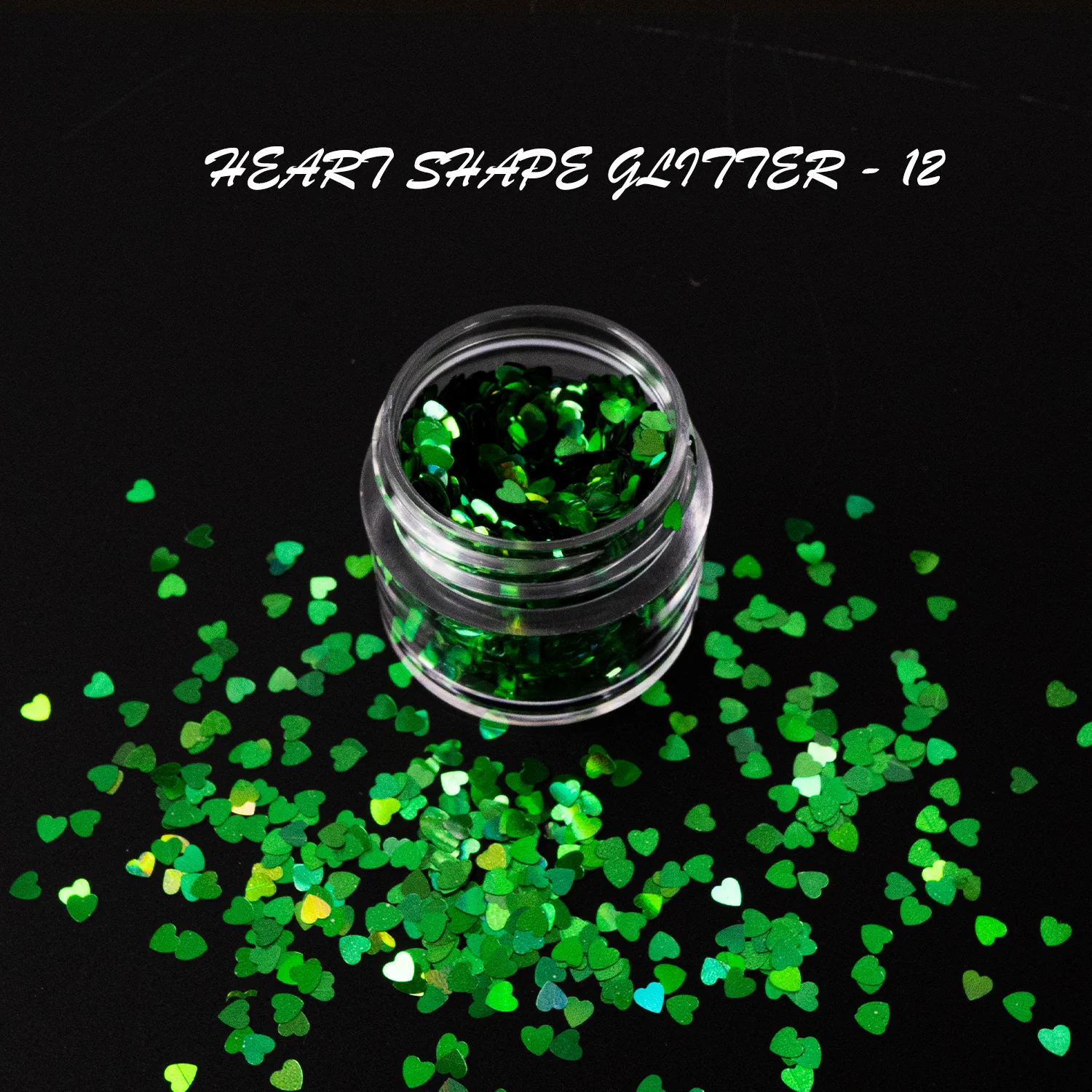 GLITTER - HEART SHAPE | 16 COLORS - 0.5 OZ - Image 13