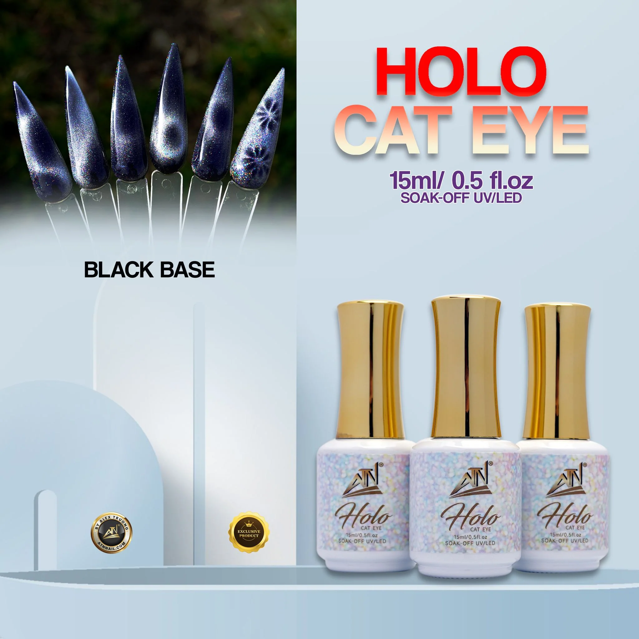 Holo Cat Eye 15ml - Image 3
