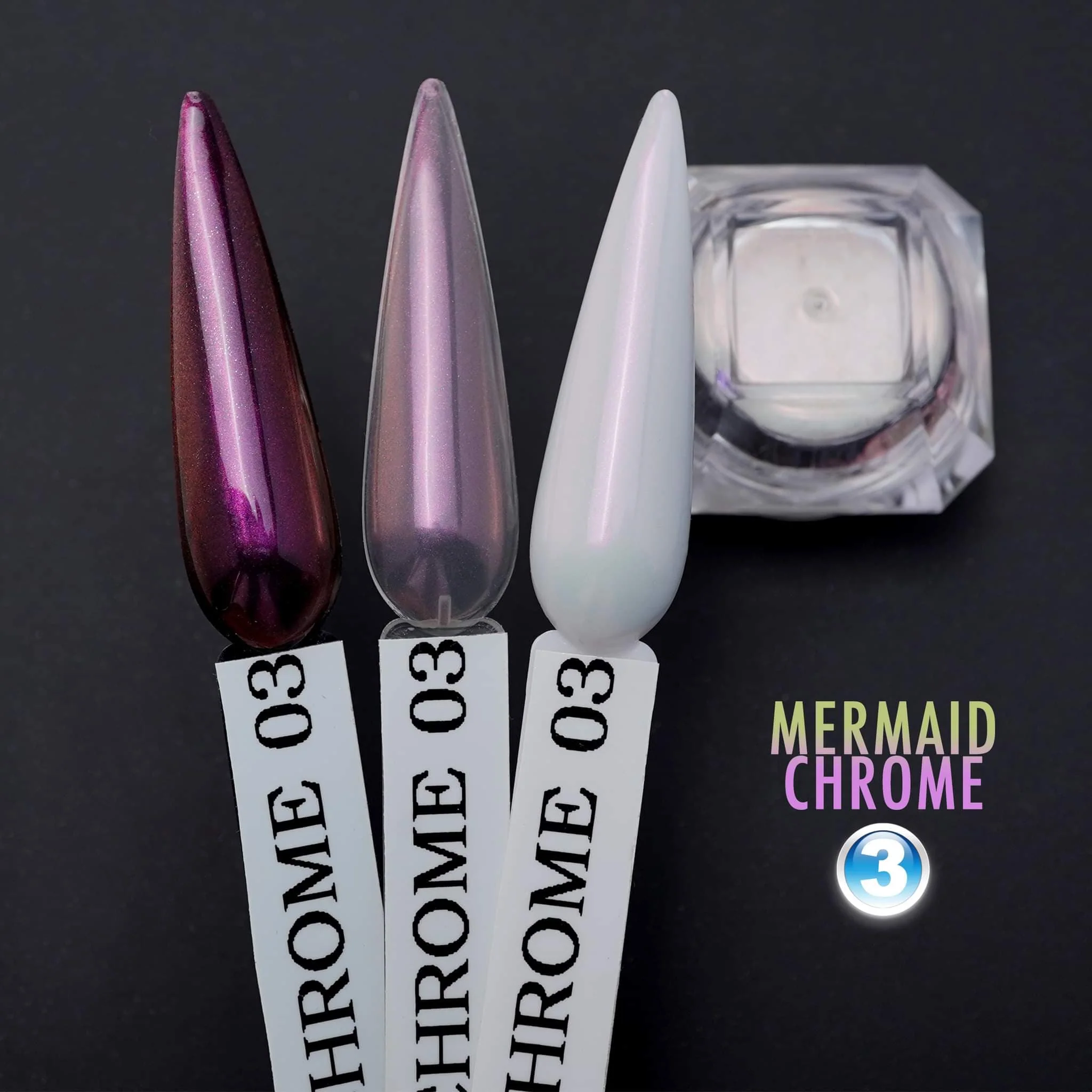 Mermaid Chrome 0.9gr - Set 6 Colors - Image 12