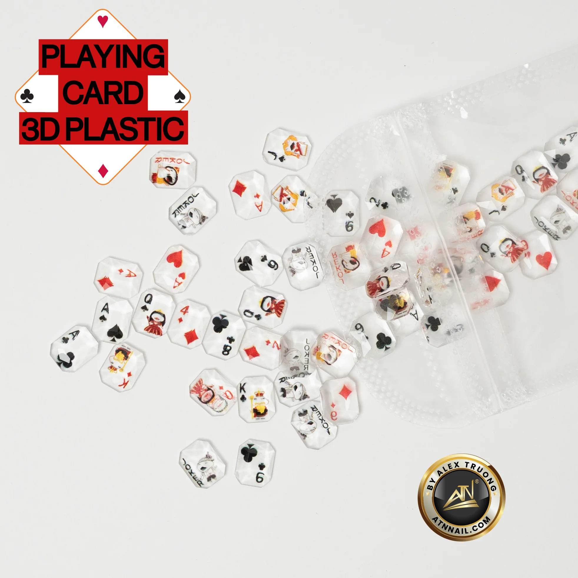 Playing Card 3D Plastic