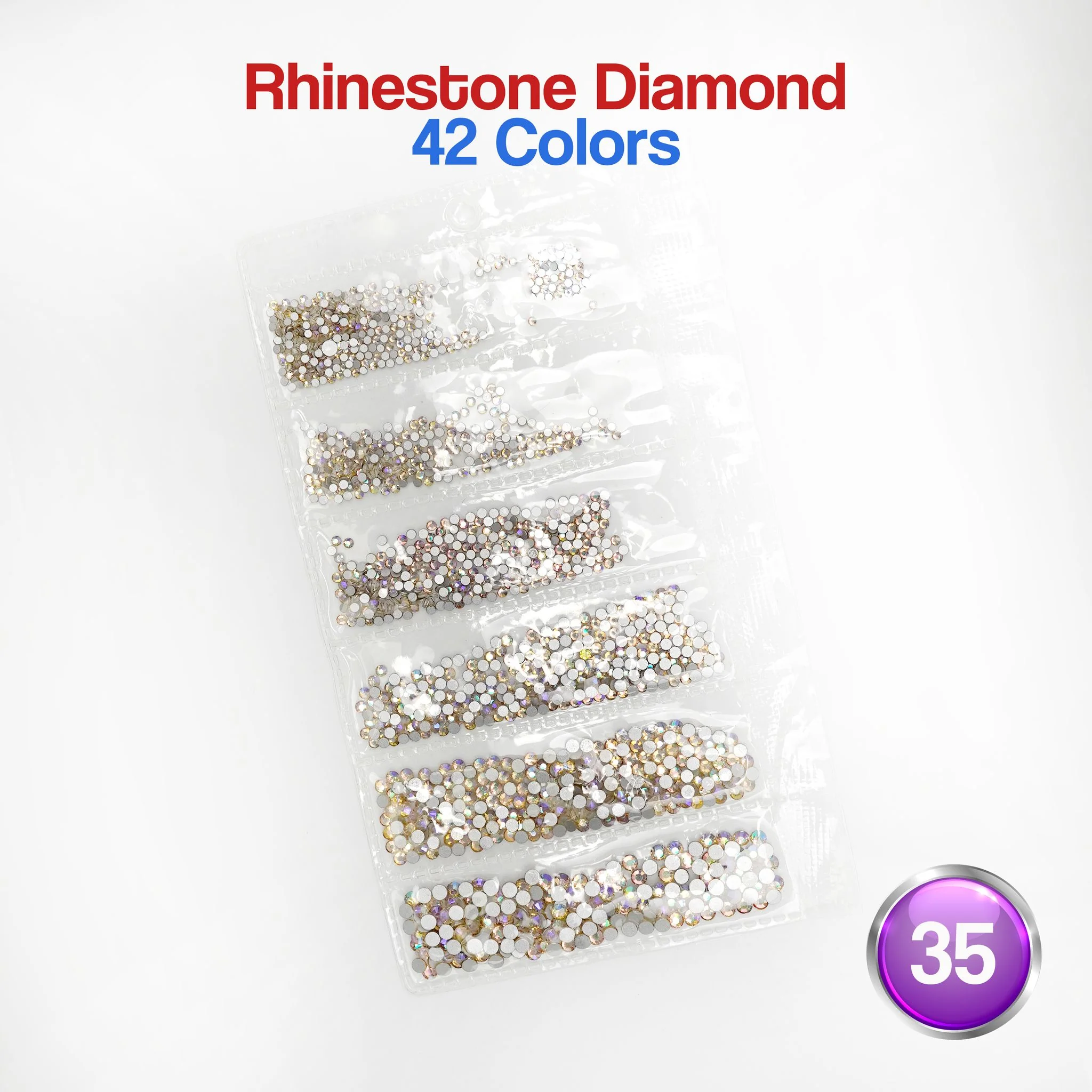 Rhinestone Flat Back | 42 Colors - Image 49