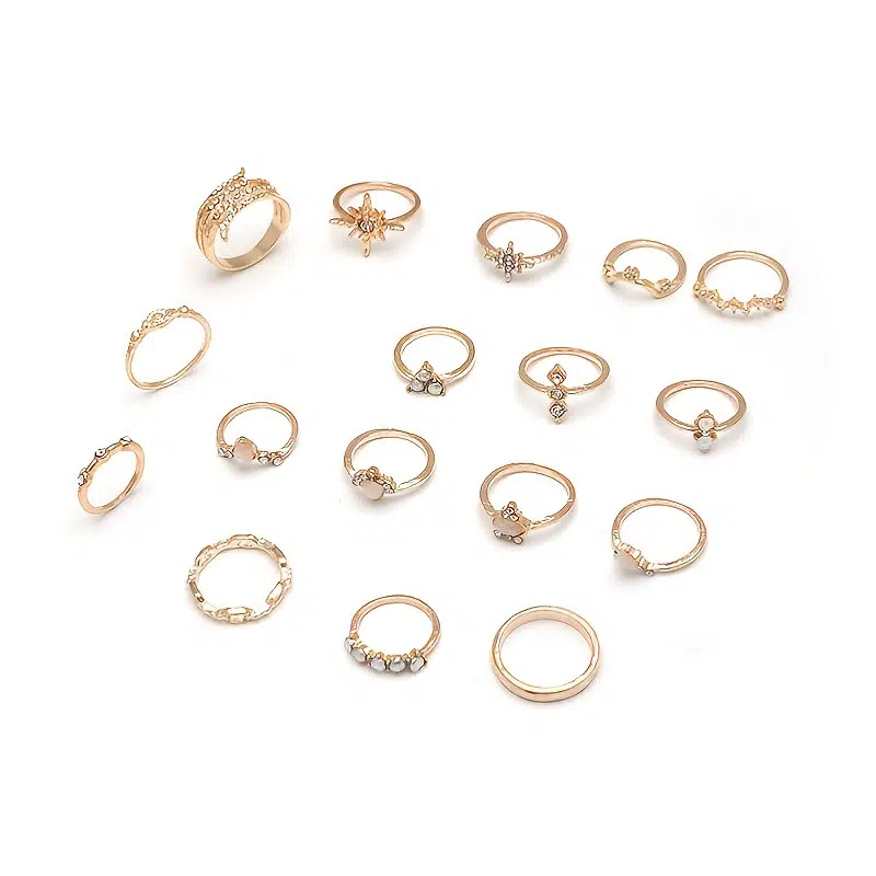 Finger Ring Set - Jewelry Nail Decoration - Image 5