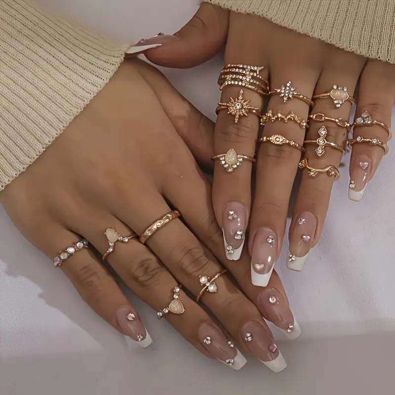 Finger Ring Set - Jewelry Nail Decoration - Image 7