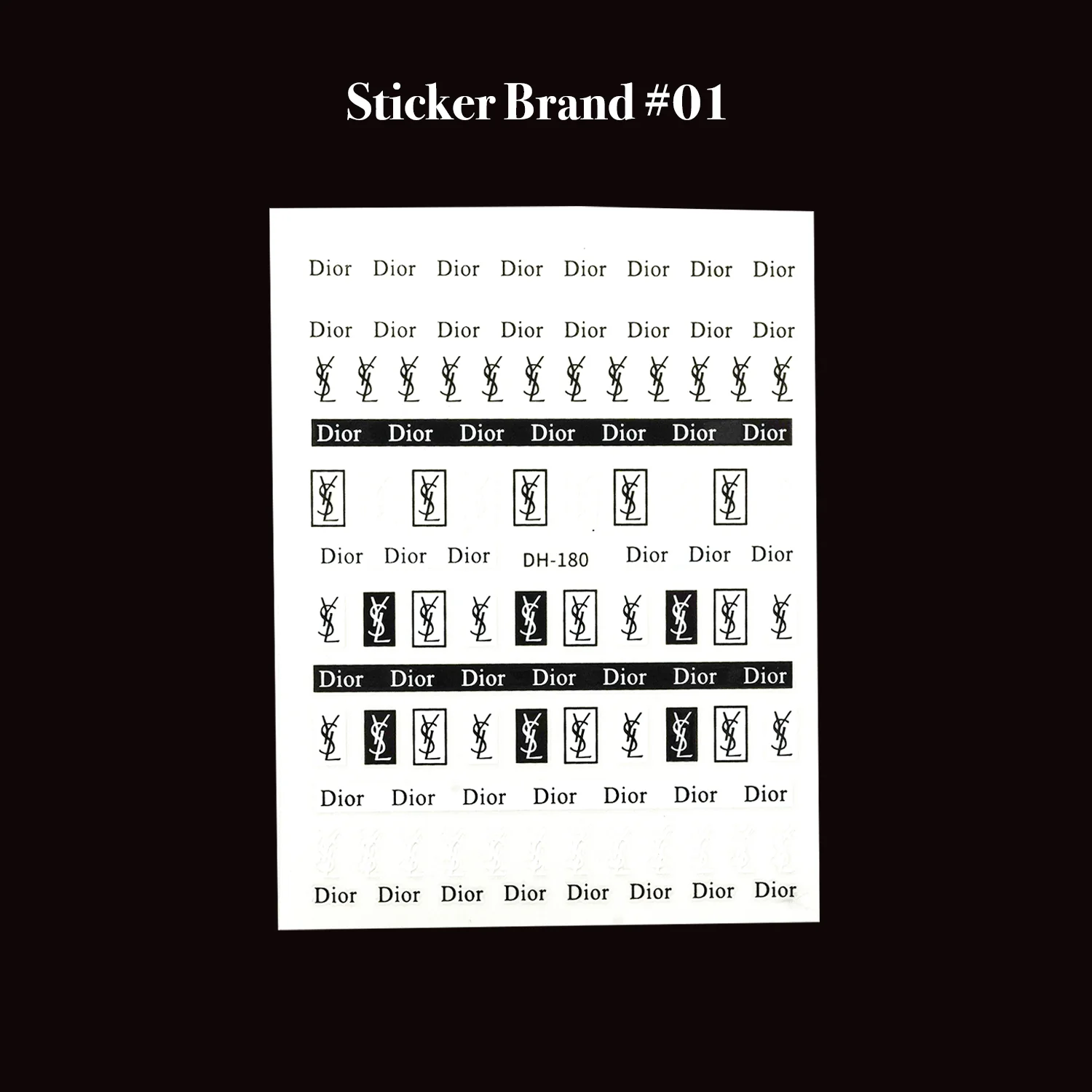 STICKER - BRANDS NAME - Image 2