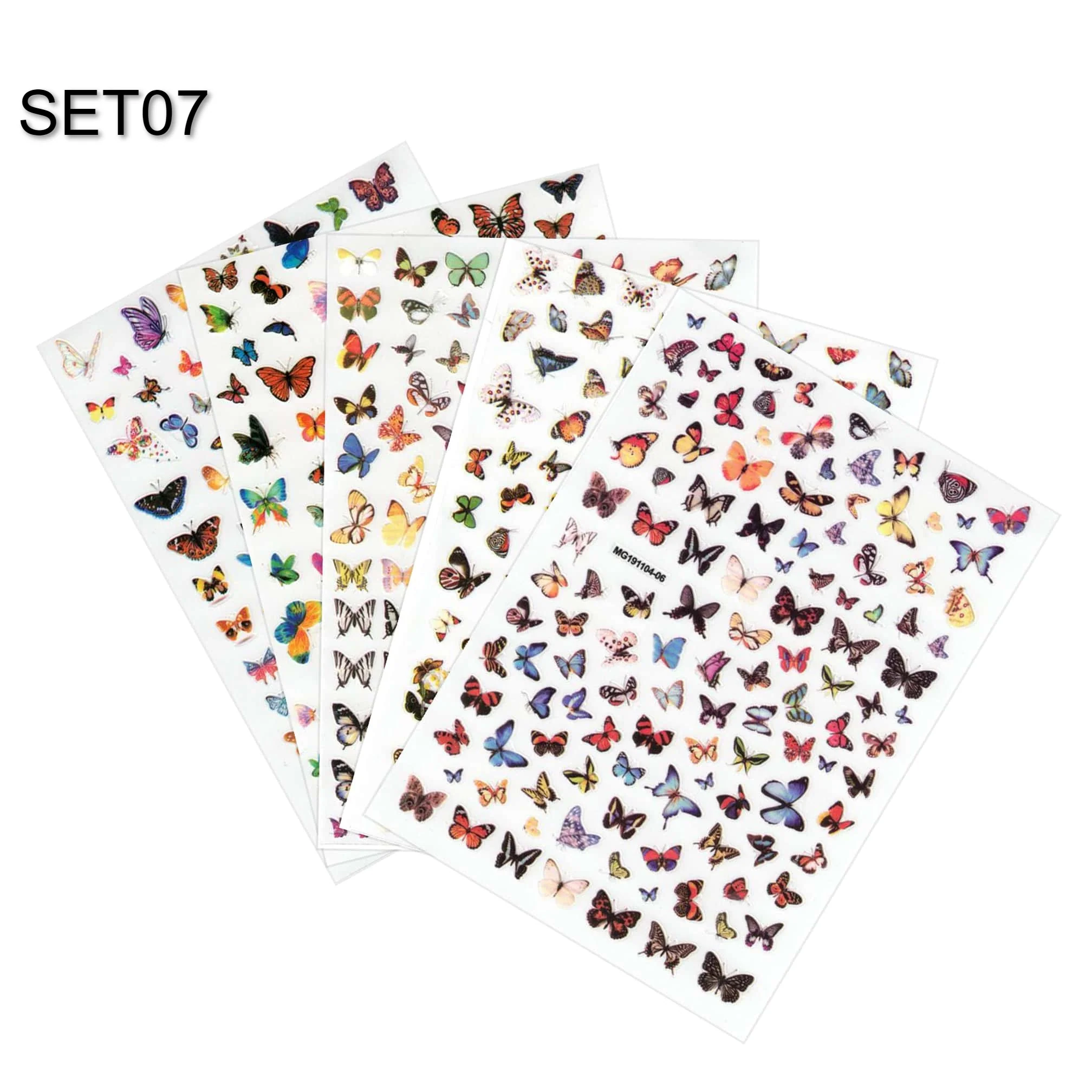 STICKER - BUTTERFLY | SET 5 PCS - Image 7