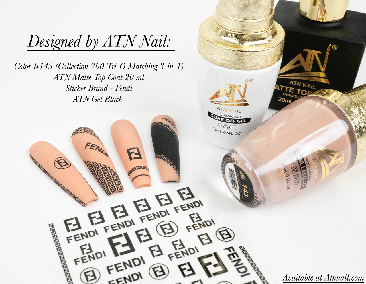 STICKER - FENDI & VERSACE | SET 6 PCS - Image 9