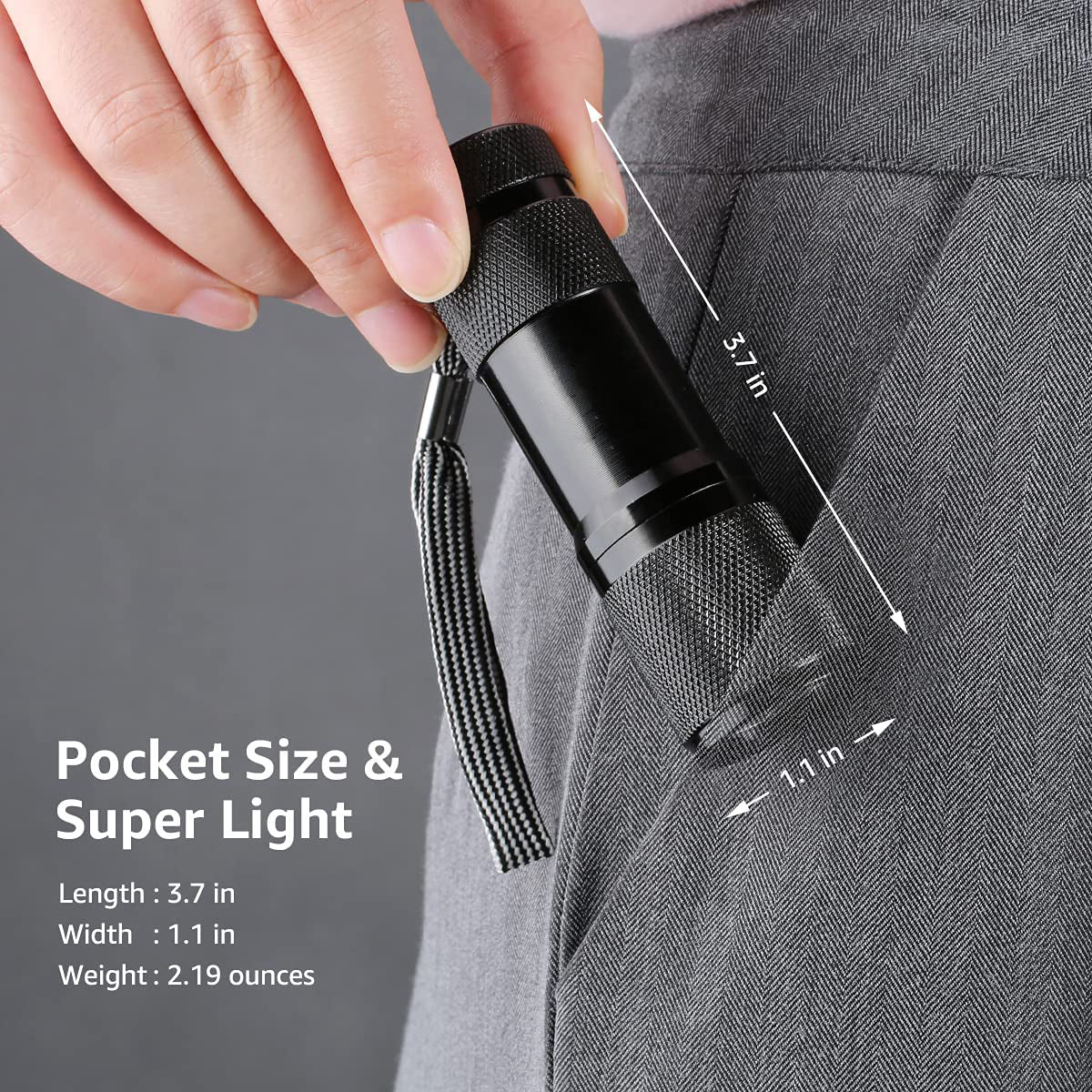 UV Flashlight - Mini Led Lamp - Image 3