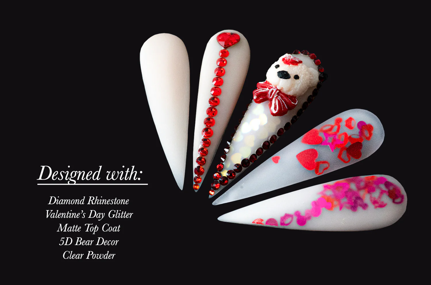 VALENTINE GLITTER- LOVELY HEART | 0.25 oz - Image 9